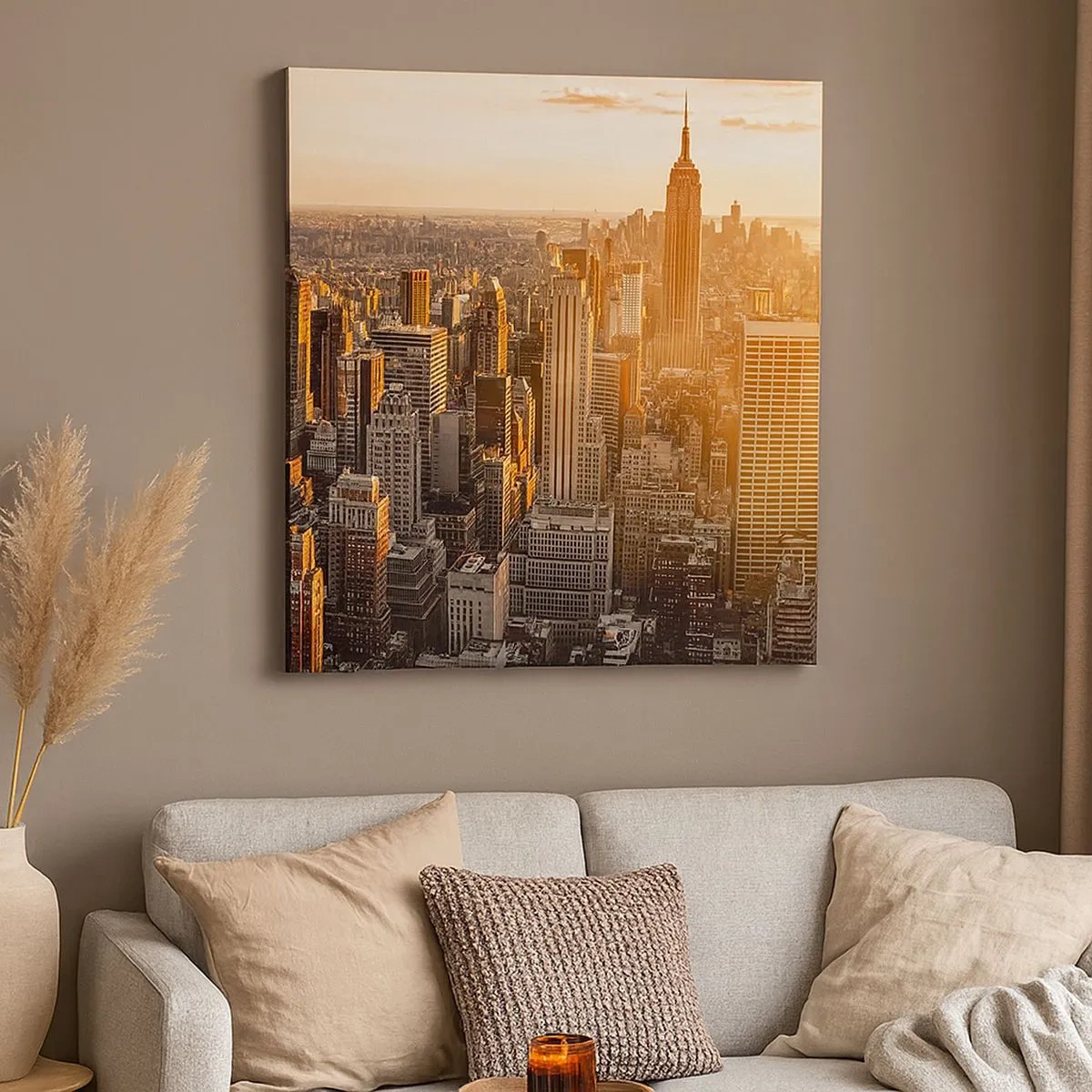 Impression sur toile - Image sur toile - Grandir au soleil - 30x30 cm