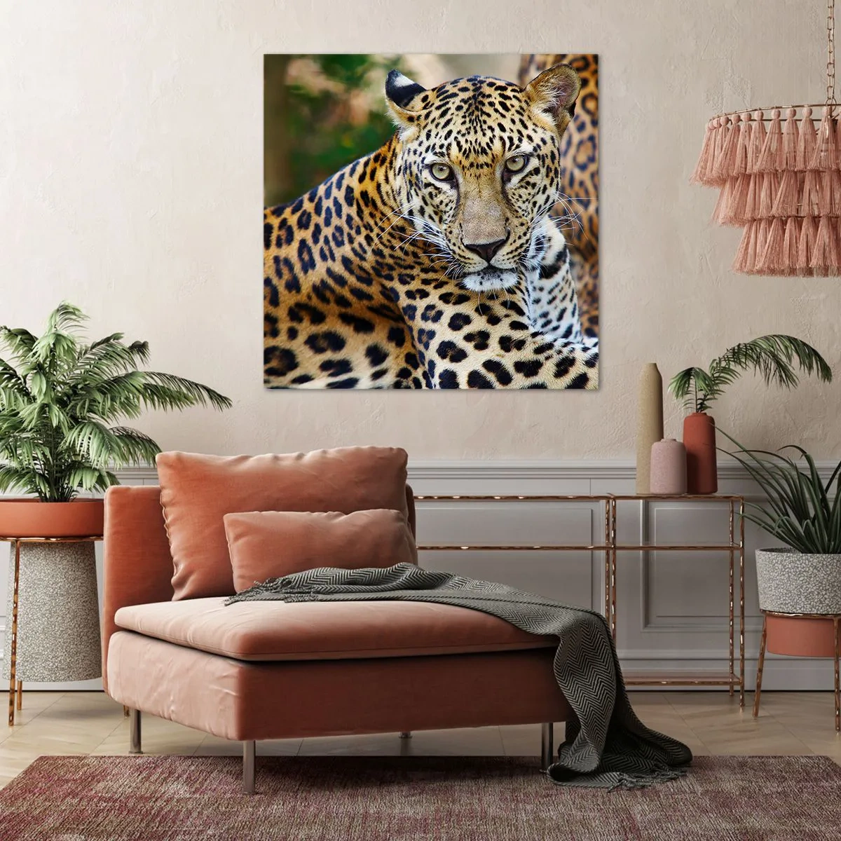 Impression sur toile - Image sur toile - Sauvage et calme - 50x50 cm