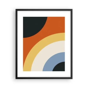 Affiche dans un cadre noir - Poster - Vers son soi - 40x50 cm