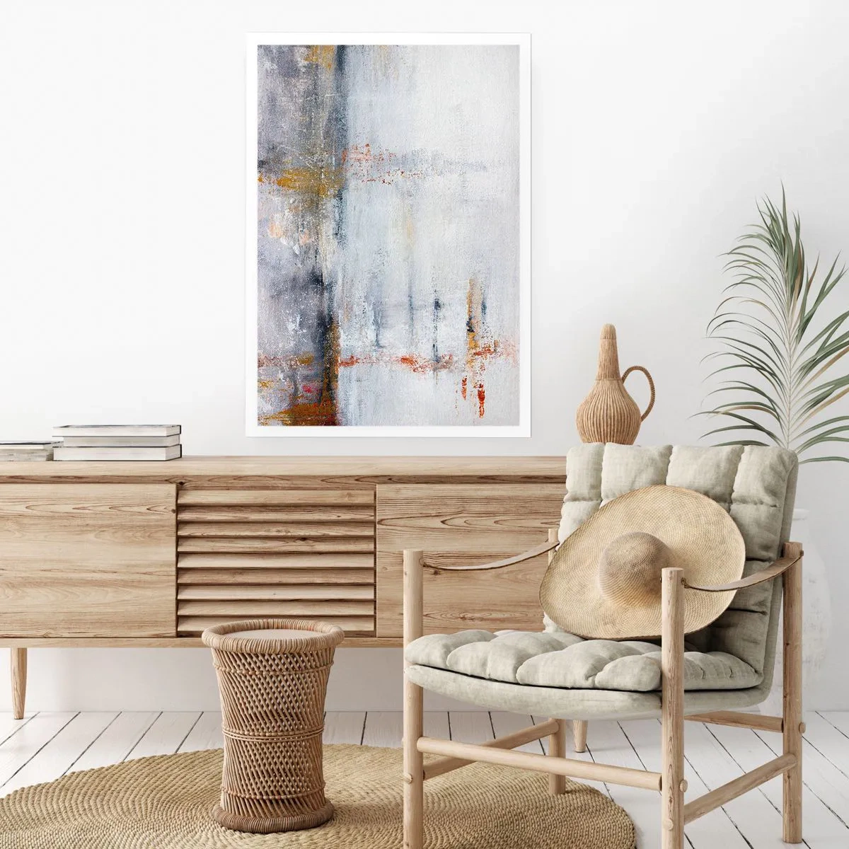 Affiche - Poster - Derrière l'air un rideau - 70x100 cm