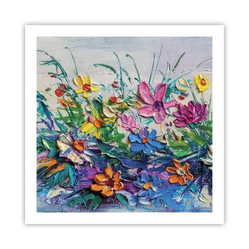 Affiche - Poster - Absolument pas une nature morte - 60x60 cm