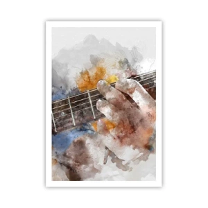 Affiche - Poster - La poésie entre les cordes - 70x100 cm