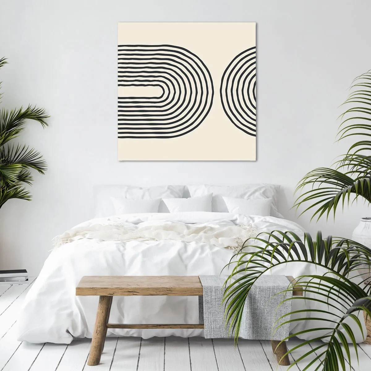 Impression sur toile - Image sur toile - Dans un instant... - 70x70 cm