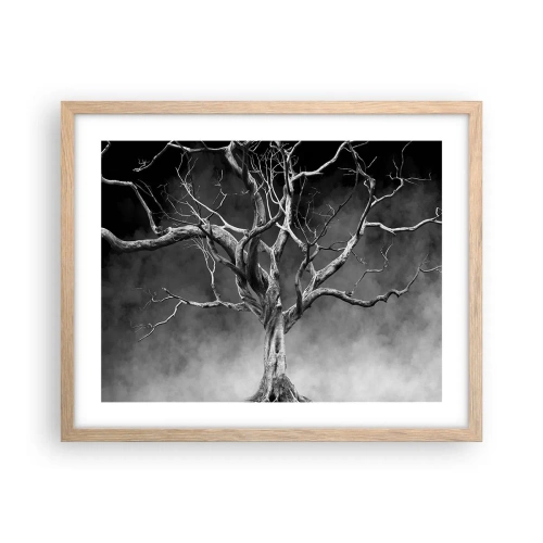 Affiche dans un chêne clair - Poster - Primordial et sacré - 50x40 cm
