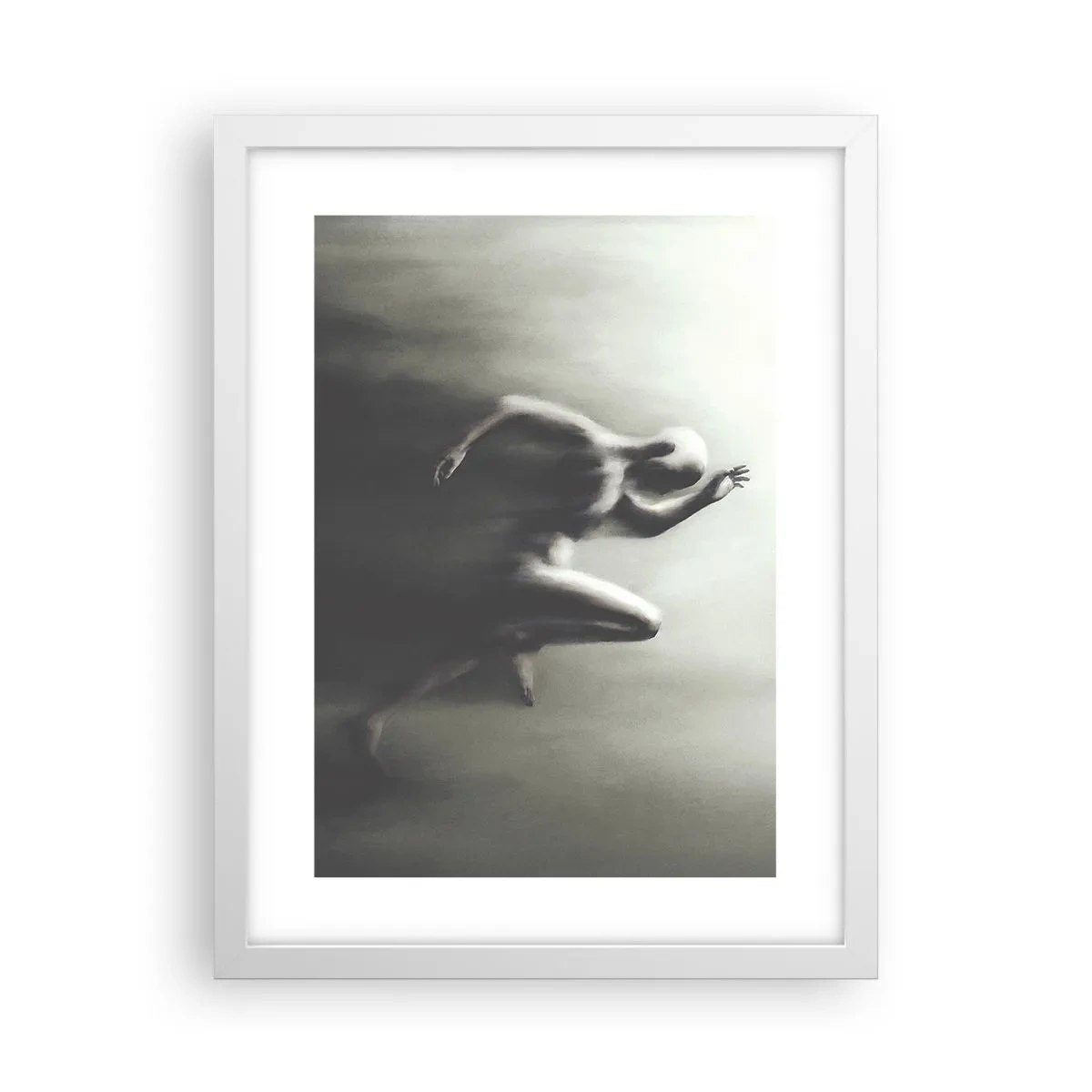 Affiche dans un cadre blanc - Poster - Inarrêtable - 30x40 cm