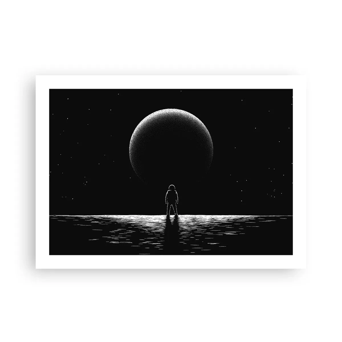 Affiche - Poster - Face à face - 70x50 cm