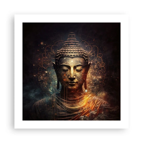 Affiche - Poster - Équilibre spirituel - 50x50 cm