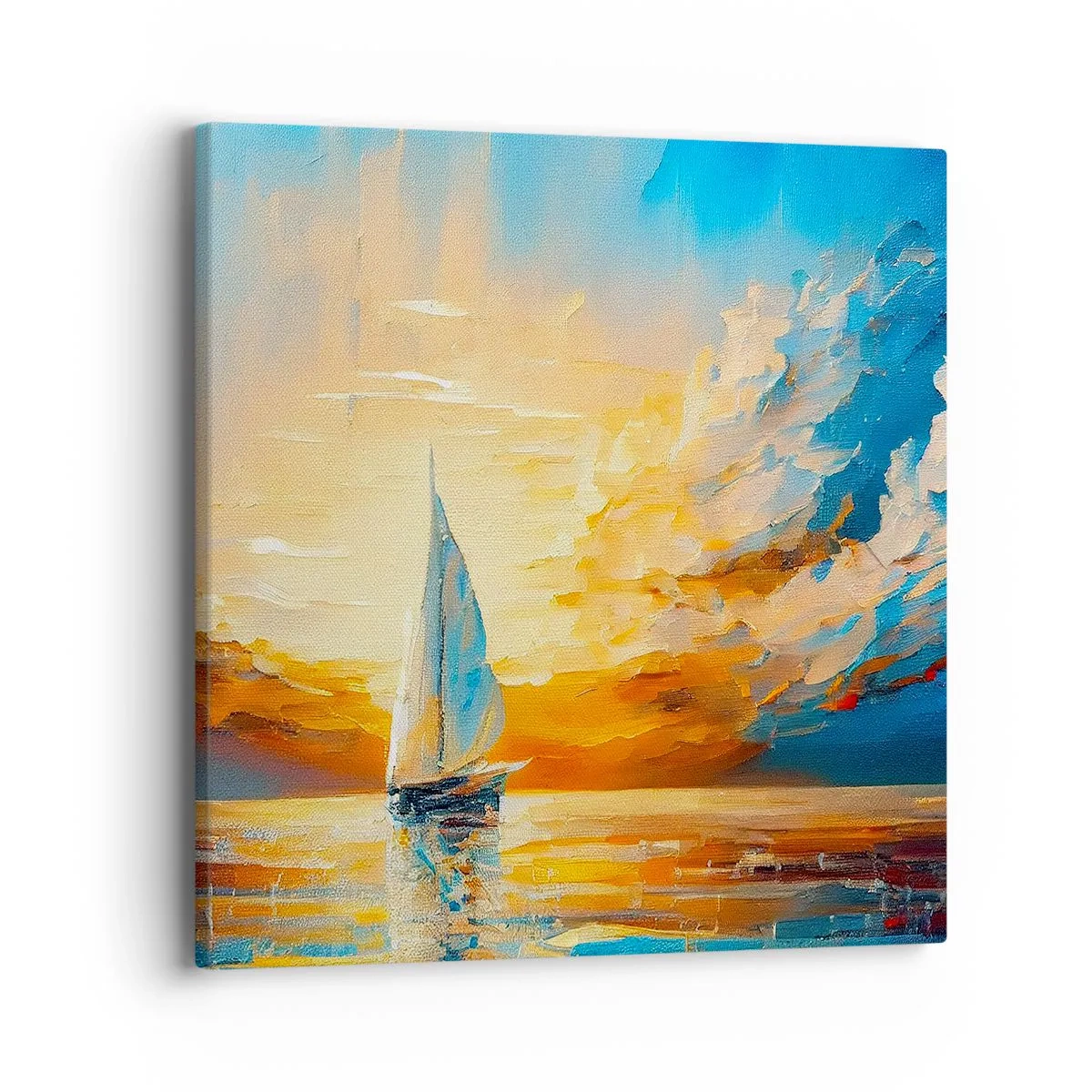 Impression sur toile - Image sur toile - Expédition en or - 40x40 cm