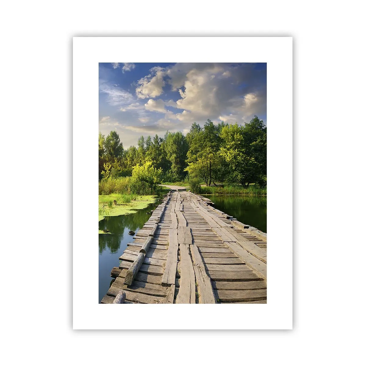 Affiche - Poster - L'été, l'été partout - 30x40 cm