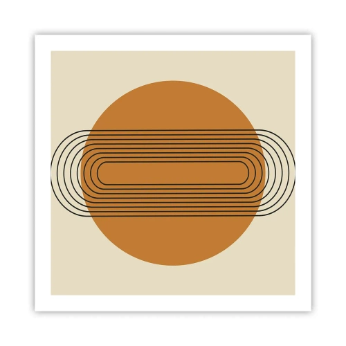 Affiche - Poster - Plan idéal - 60x60 cm