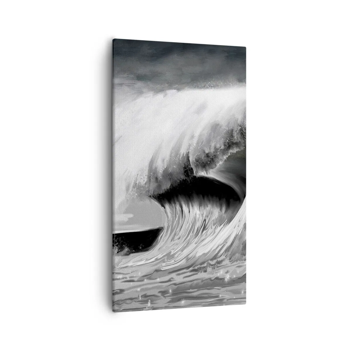 Impression sur toile - Image sur toile - La colère de l'océan - 55x100 cm