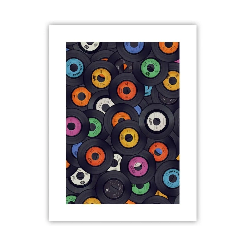 Affiche - Poster - Couleurs des classiques - 30x40 cm