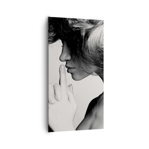 Impression sur toile - Image sur toile - A l'écoute d'elle-même - 65x120 cm