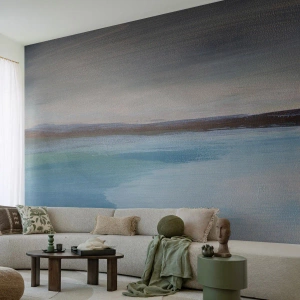 Papier Peint Photo Premium Canvas - Paysage horizontal - Mer, Morceau, Plage - 200x140 cm