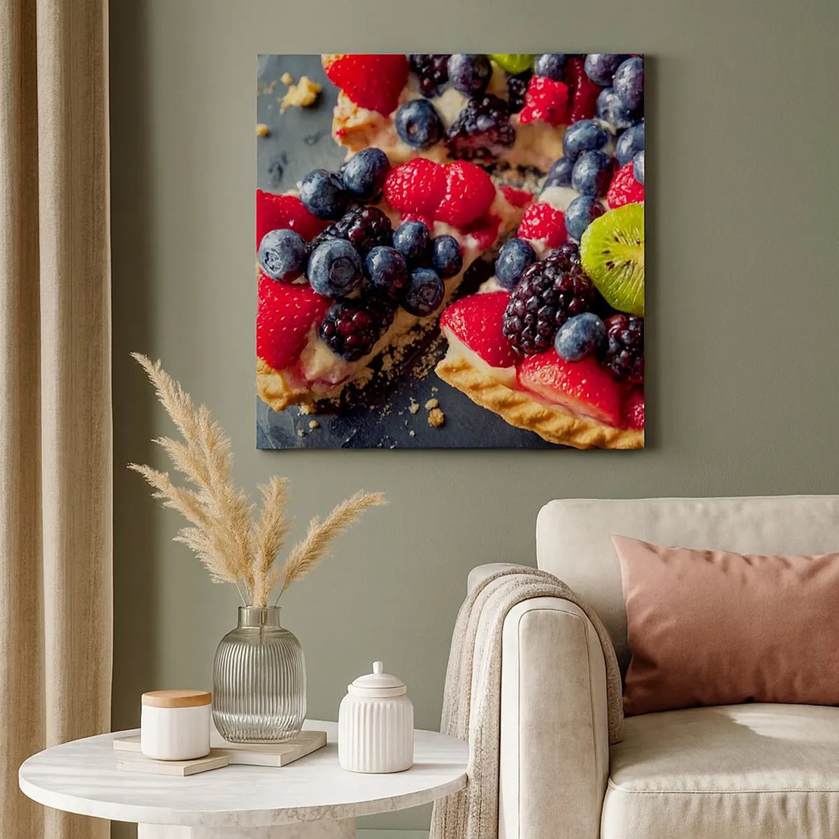 Impression sur toile - Image sur toile - Dolce vita! - 30x30 cm