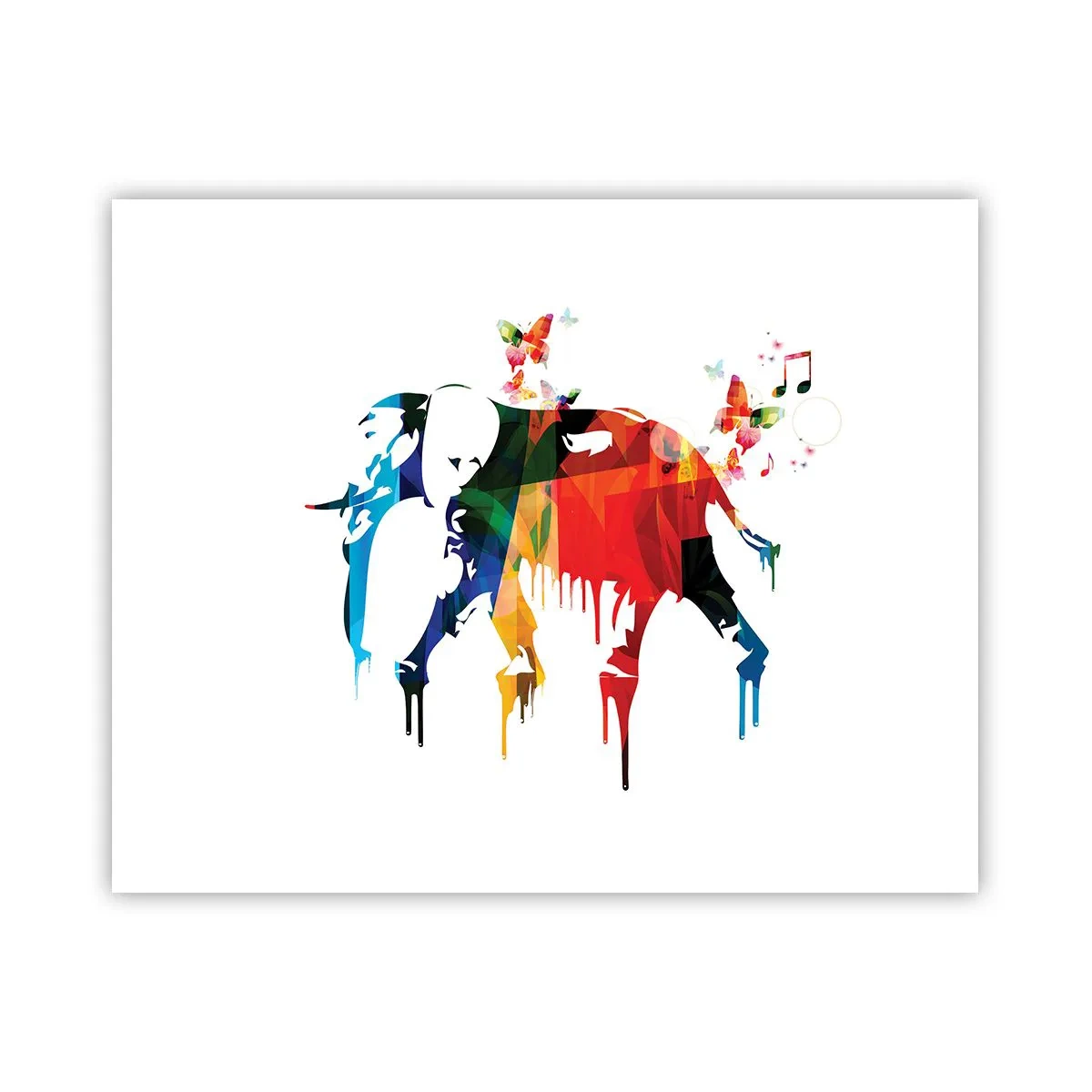 Affiche - Poster - Tout le monde peut danser - 50x40 cm
