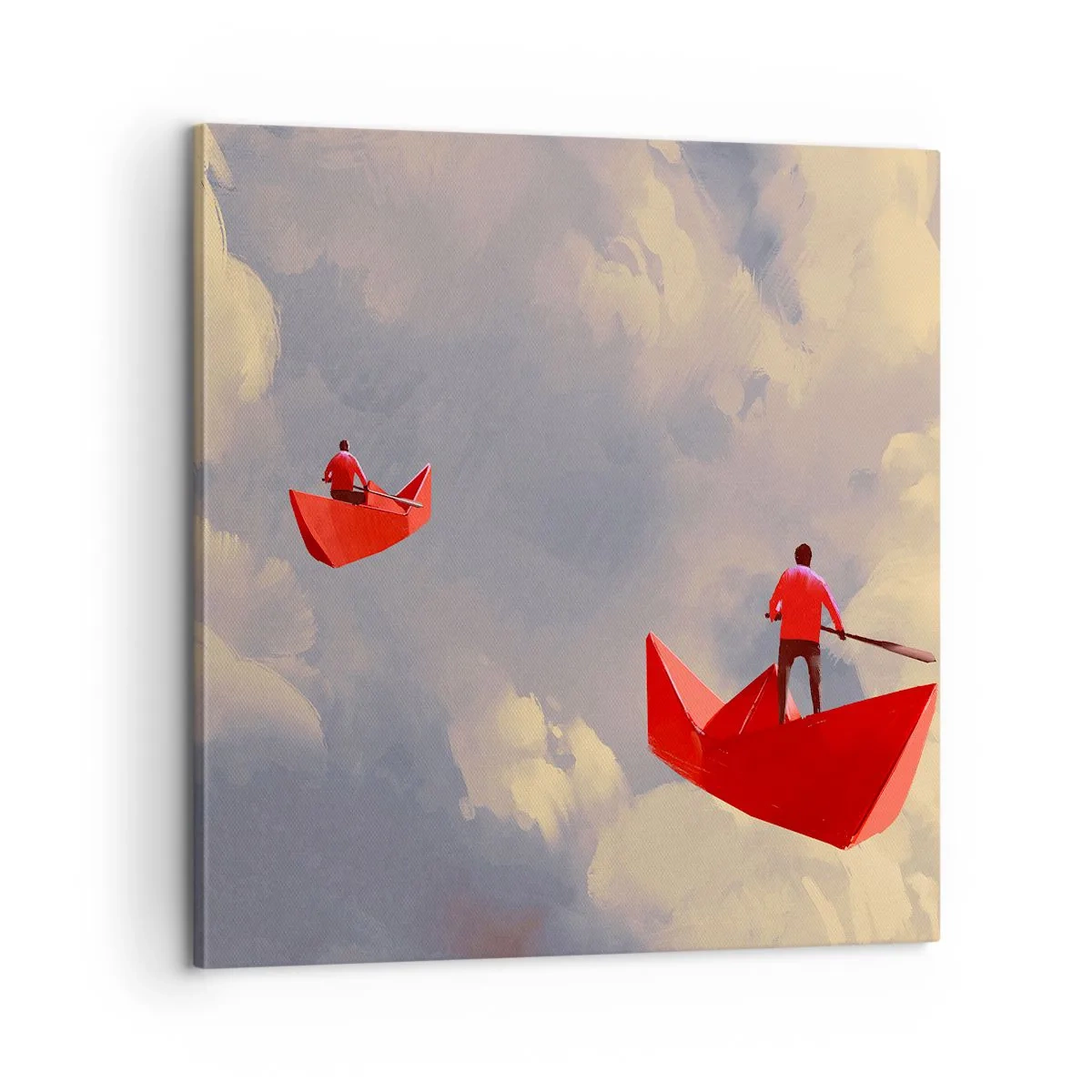 Impression sur toile - Image sur toile - Expédition des Rêveurs - 60x60 cm