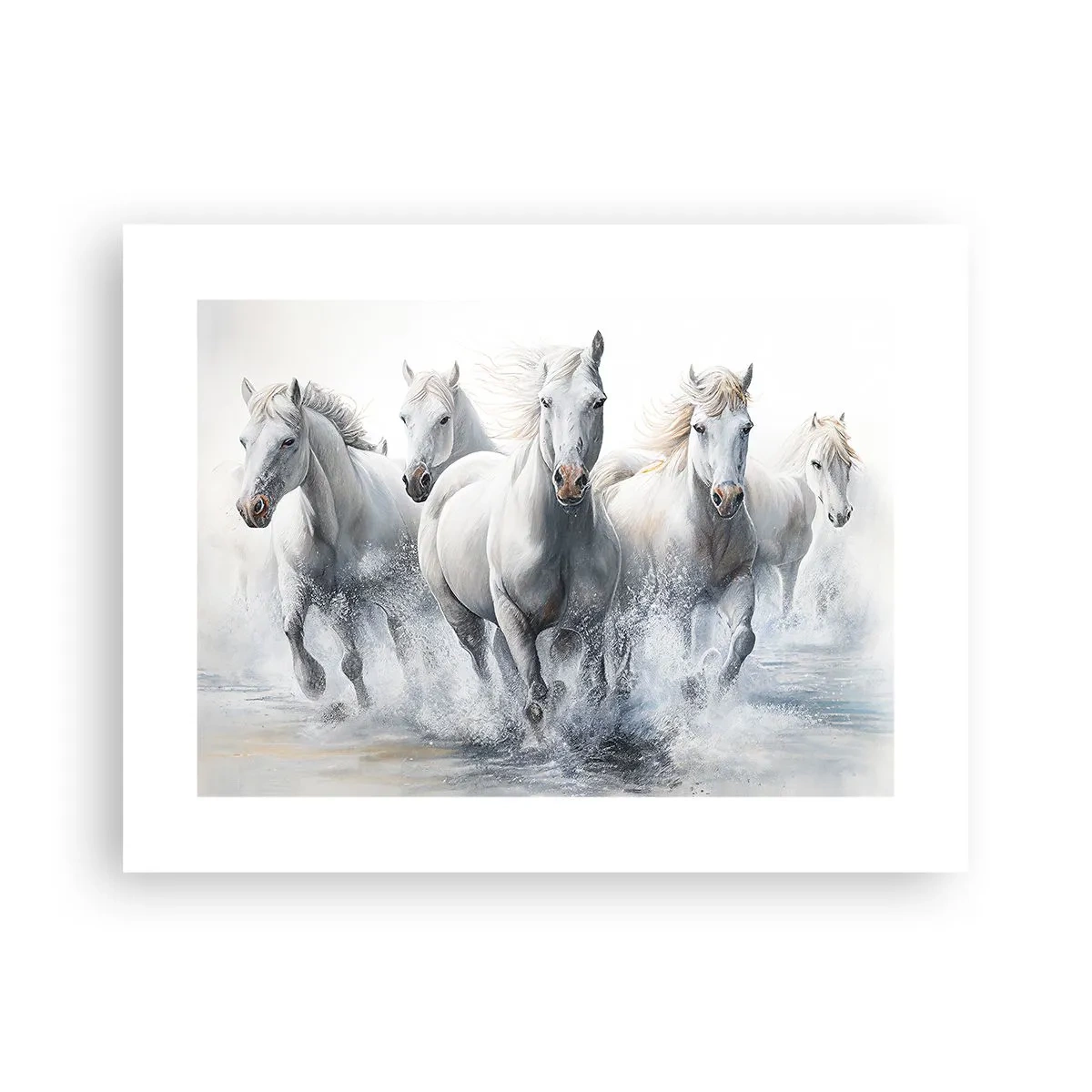 Affiche - Poster - Magie blanche - 40x30 cm