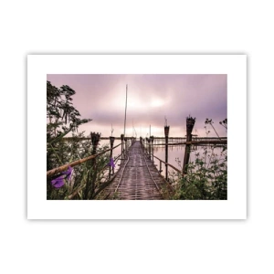 Affiche - Poster - Le silence et le calme d'Asie - 40x30 cm