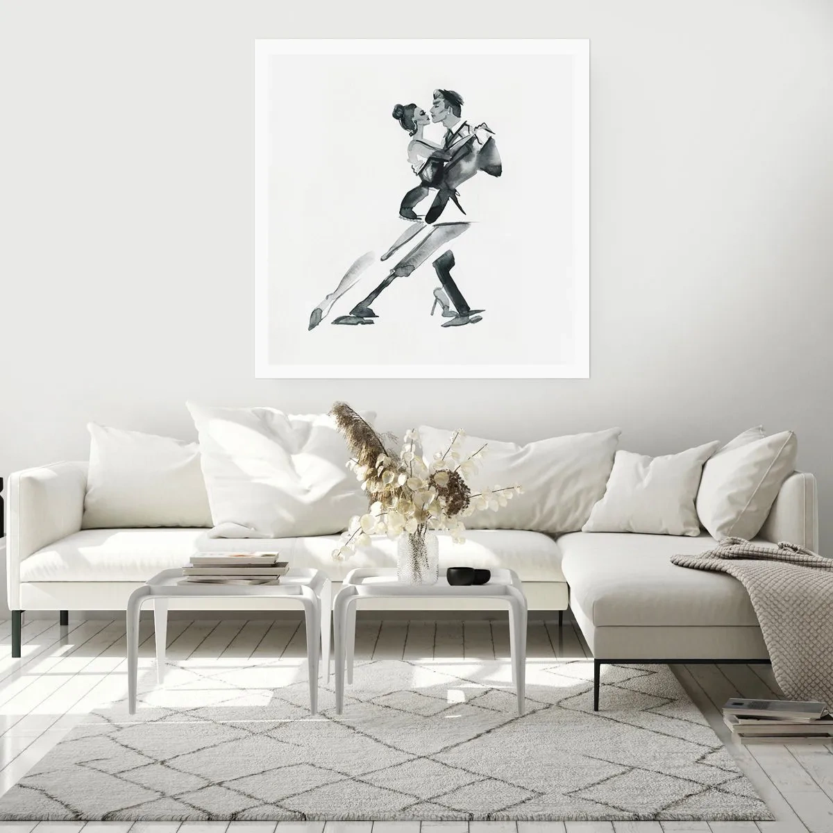 Affiche - Poster - En un battement - 60x60 cm