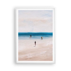 Affiche dans un cadre blanc - Poster - Un besoin naturel - 70x100 cm