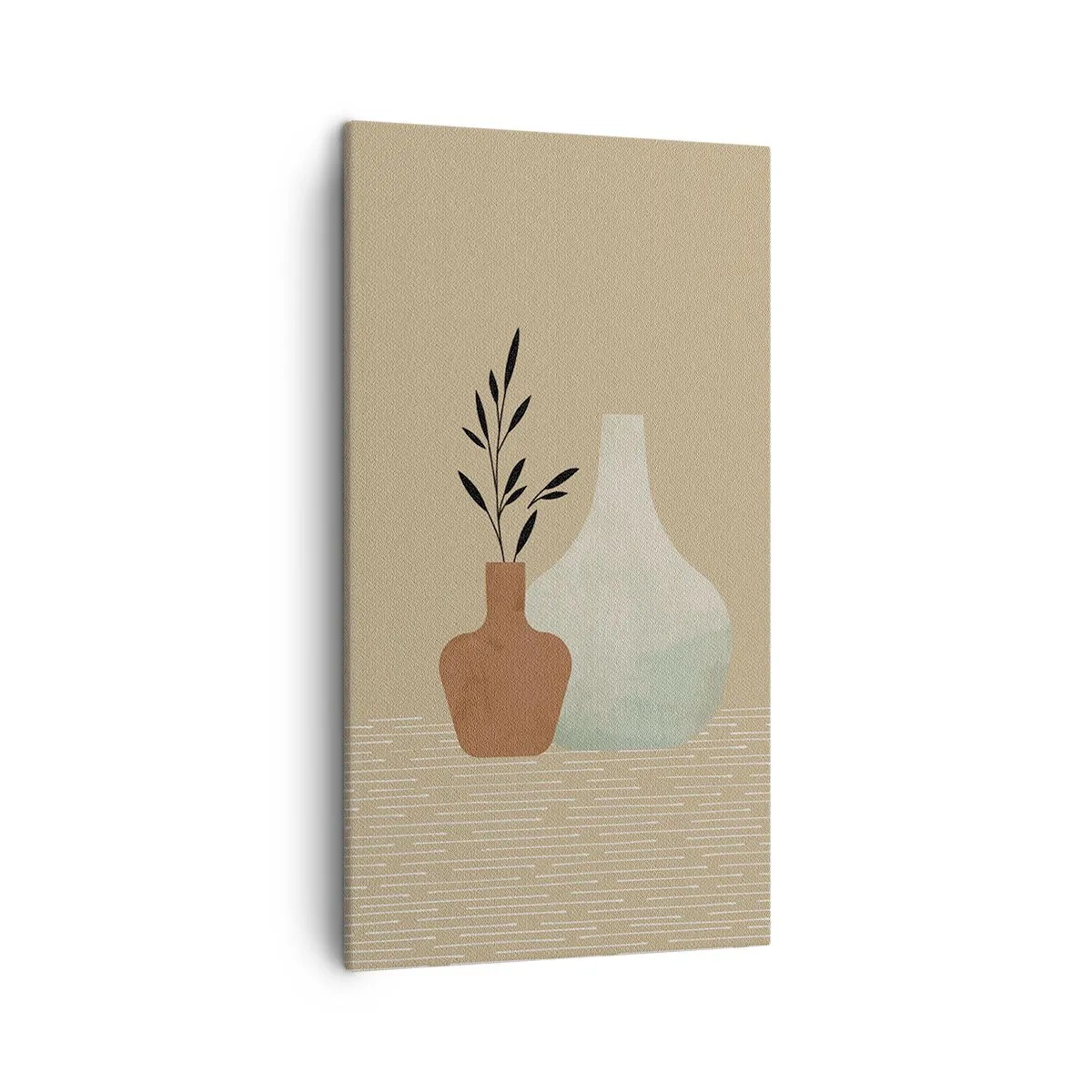 Impression sur toile - Image sur toile - Le vase et son idée - 45x80 cm