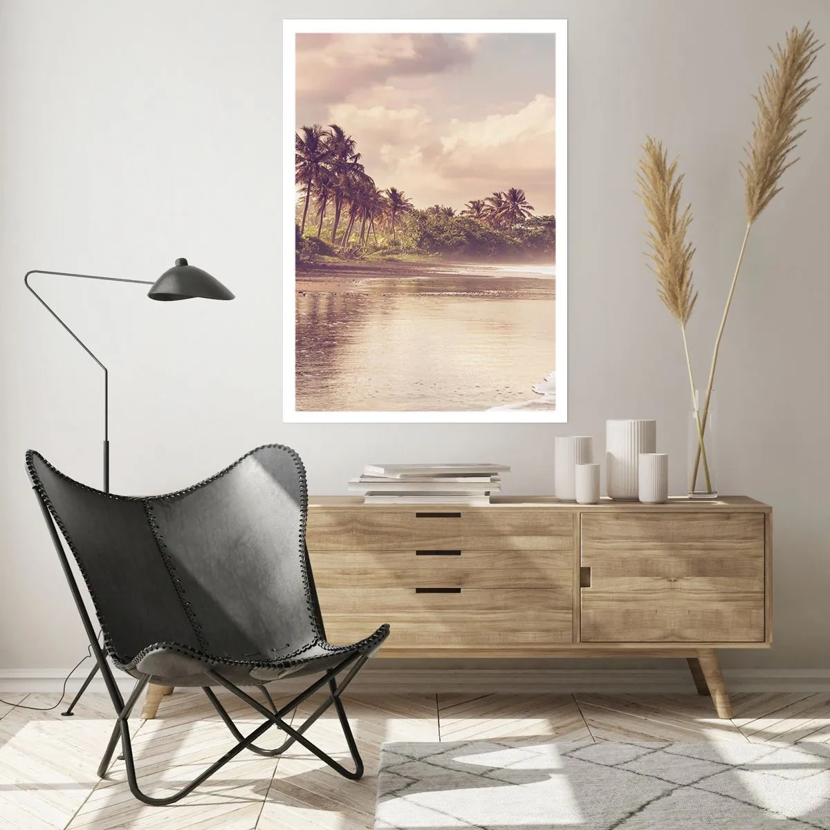 Affiche - Poster - La caresse des vagues - 61x91 cm