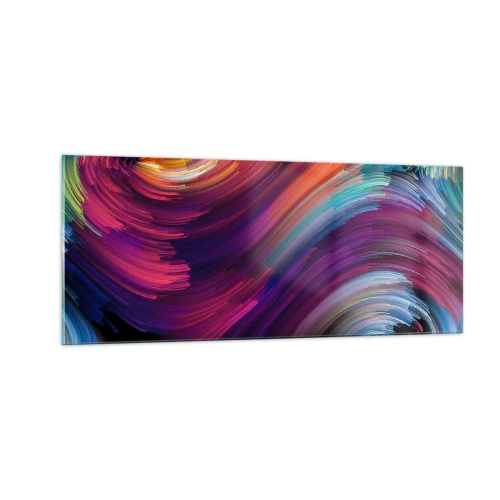 Impression sur verre - Image sur verre - Le début d'un nouveau monde - 100x40 cm