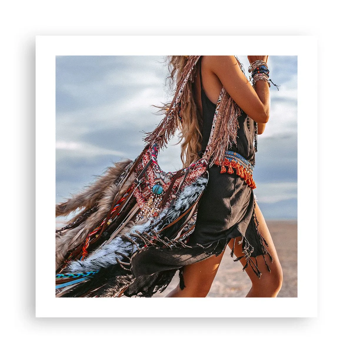 Affiche - Poster - La fille du chaman - 50x50 cm