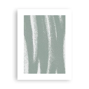 Affiche - Poster - Abstraction dans un climat hivernal - 30x40 cm