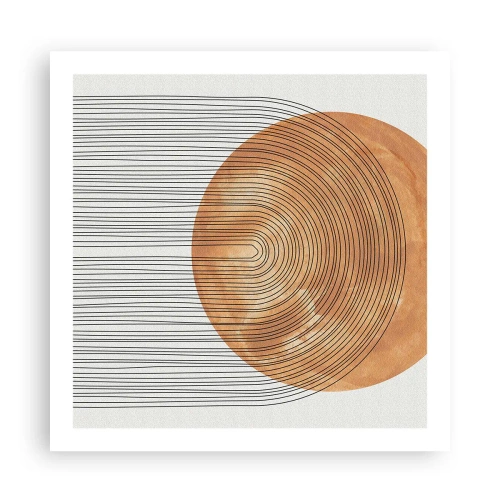 Affiche - Poster - Composition solaire - 60x60 cm