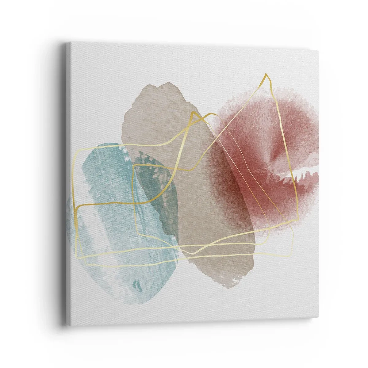 Impression sur toile - Image sur toile - Coraux de l'espace - 40x40 cm