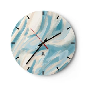 Horloge murale - Pendule murale - Brise printanière - 40x40 cm