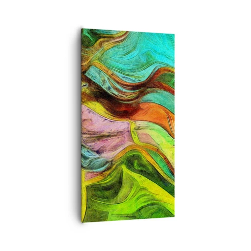 Impression sur toile - Image sur toile - Le mouvement c'est la vie - 65x120 cm