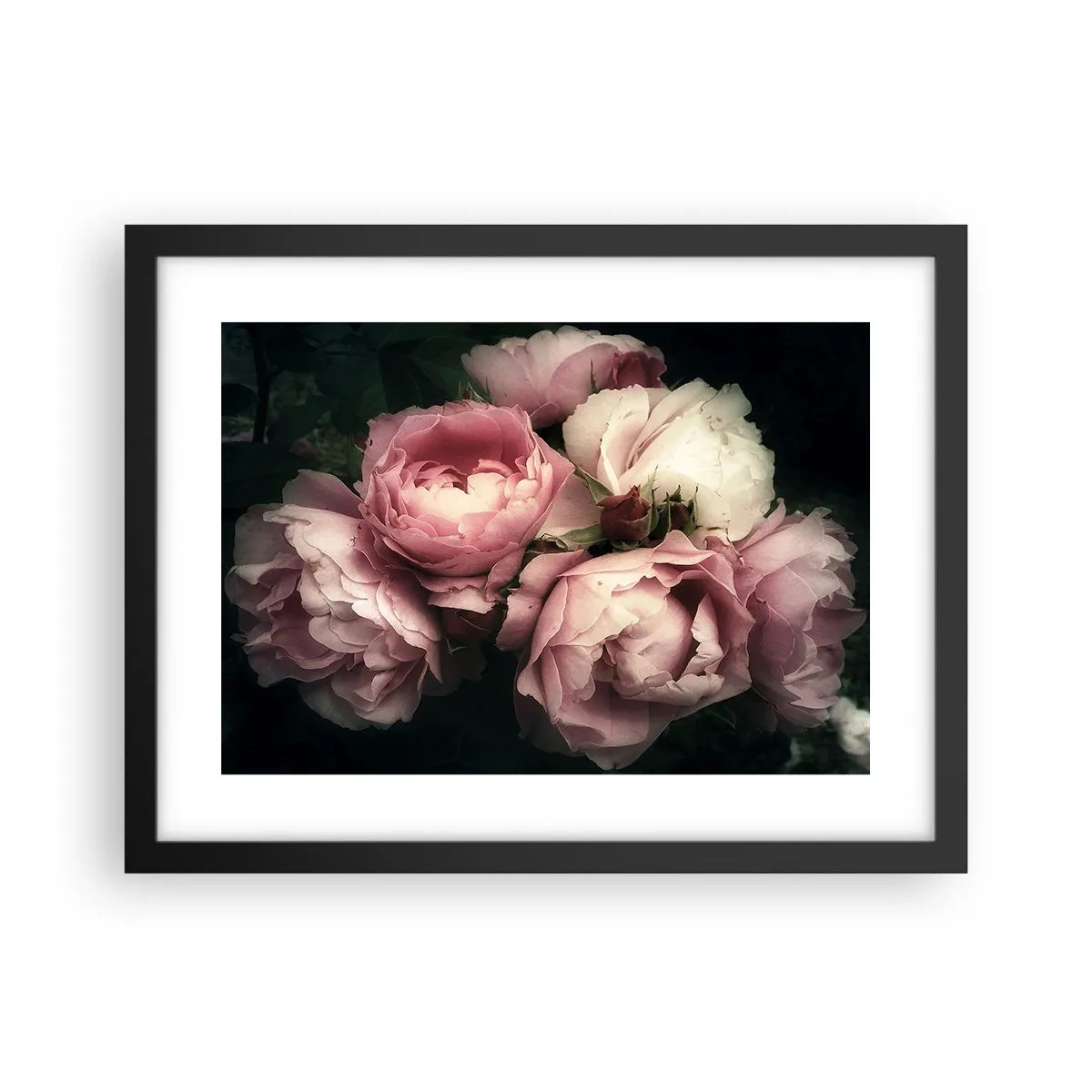 Affiche dans un cadre noir - Poster - Le charme de la belle époque - 40x30 cm