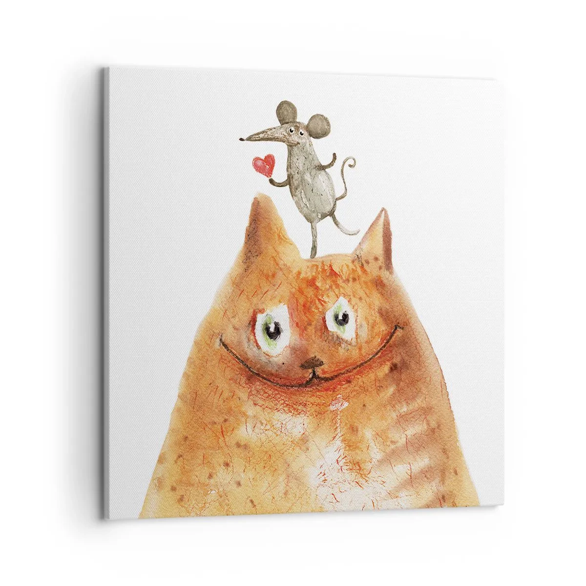 Impression sur toile - Image sur toile - Amour paradoxal - 50x50 cm