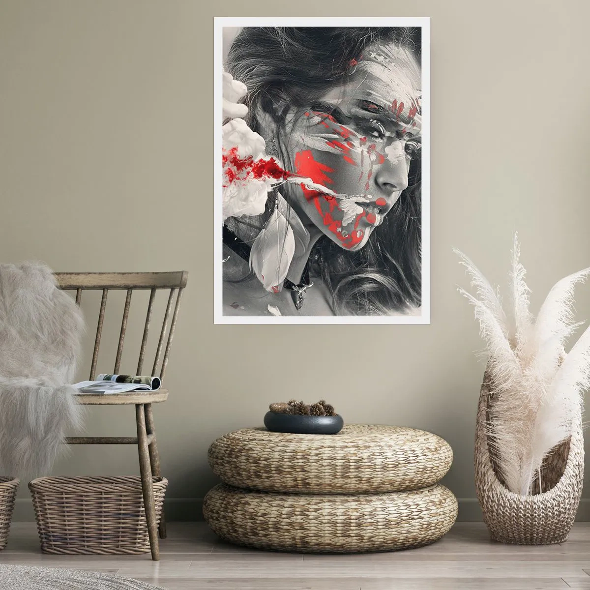 Affiche - Poster - Dans les fumées de l'absurde - 70x100 cm