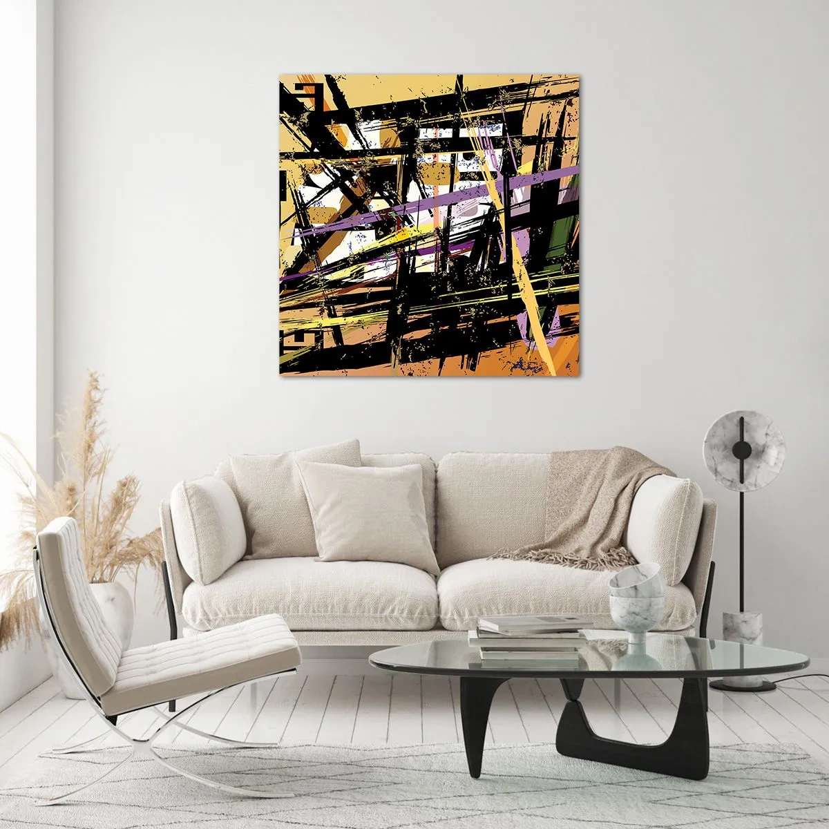 Impression sur verre - Image sur verre - Une coupe nette - 50x50 cm