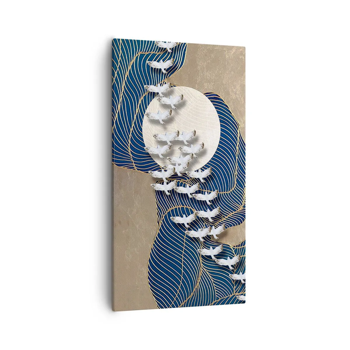 Impression sur toile - Image sur toile - Liberté, errance, communauté - 55x100 cm