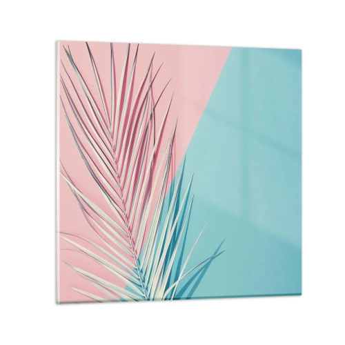 Impression sur verre - Image sur verre - Impression tropicale - 30x30 cm