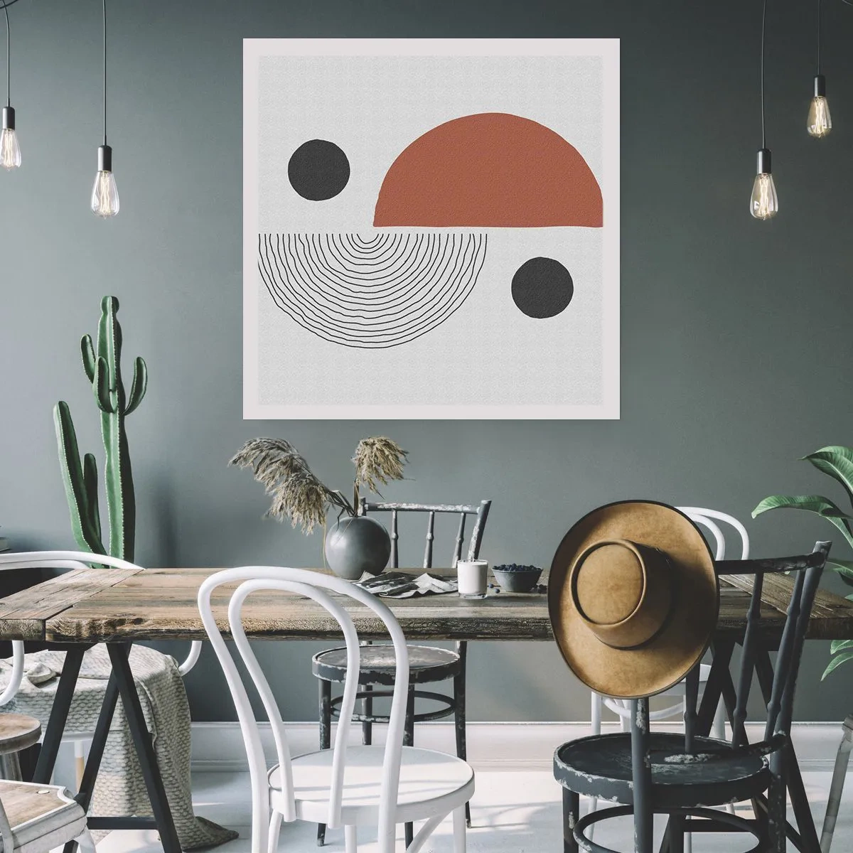 Affiche - Poster - Perfection de la roue - 40x40 cm