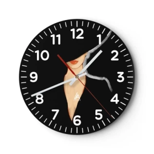 Horloge murale - Pendule murale - Élégance et style - 30x30 cm