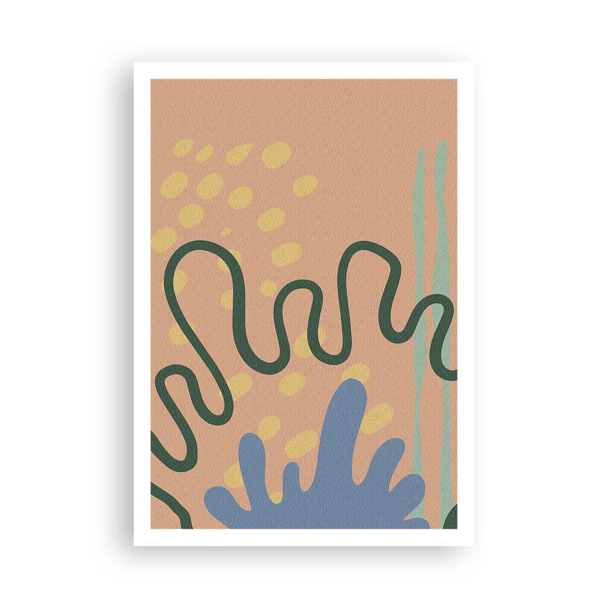 Affiche - Poster - Abstraction : diversité de la nature - 70x100 cm