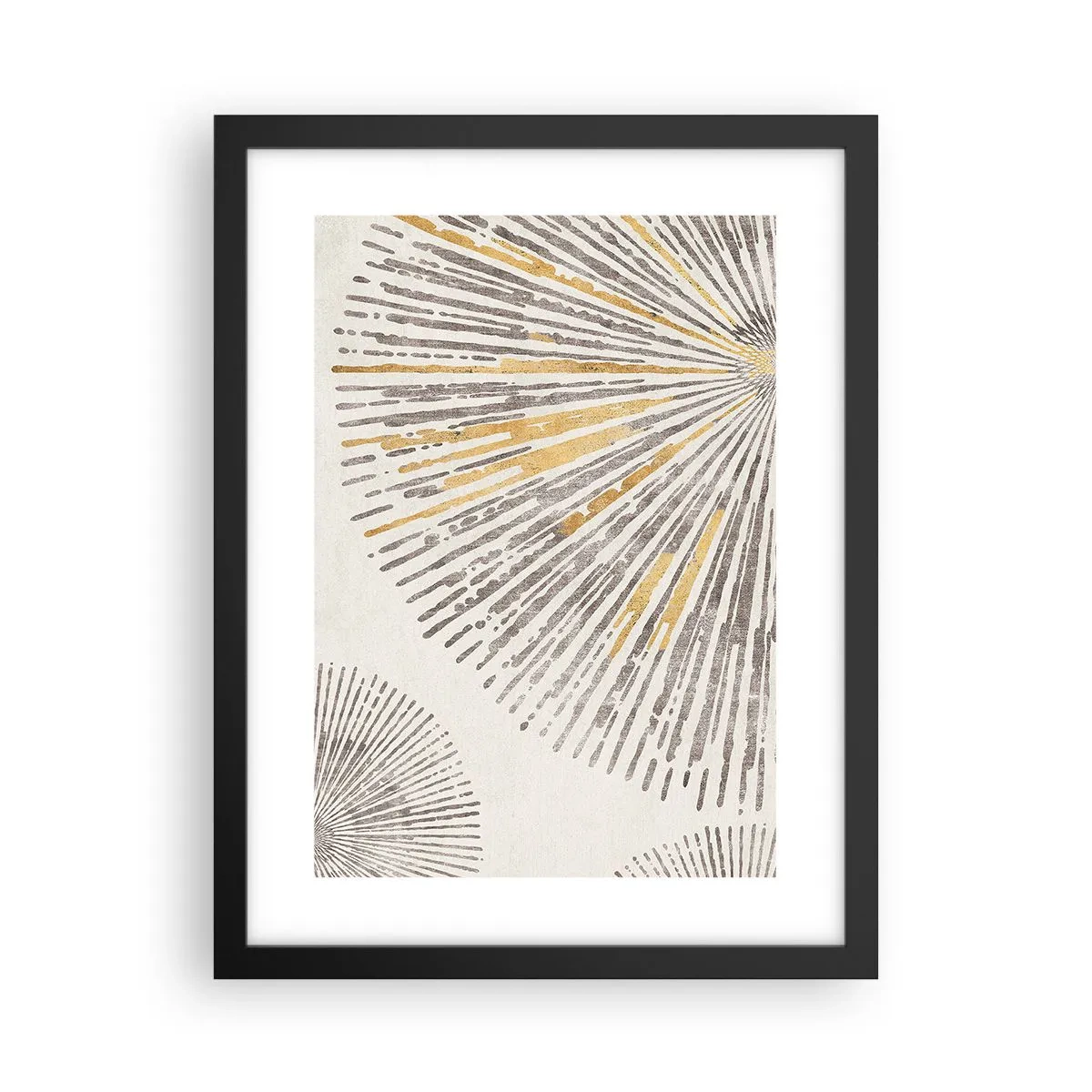 Affiche dans un cadre noir - Poster - La beauté du rayon - 30x40 cm