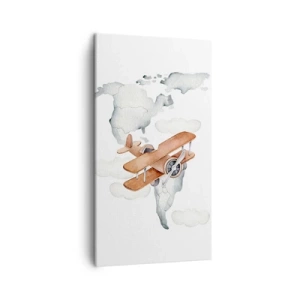 Impression sur toile - Image sur toile - Dans un esprit pionnier - 45x80 cm