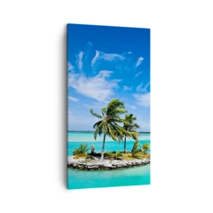 Impression sur toile - Image sur toile - Paradis sur Terre - 45x80 cm