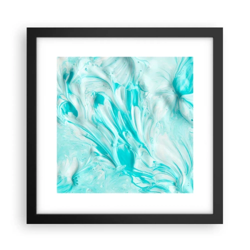 Affiche dans un cadre noir - Poster - Ensemble pour toujours - 30x30 cm