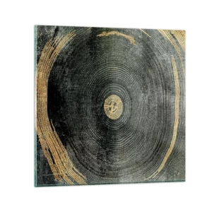 Impression sur verre - Image sur verre - Changement et persistance - 30x30 cm