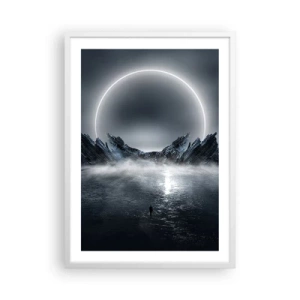 Affiche dans un cadre blanc - Poster - La fin de l'histoire - 50x70 cm