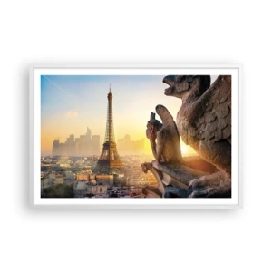 Affiche dans un cadre blanc - Poster - Tellement de choses ont changés... - 91x61 cm